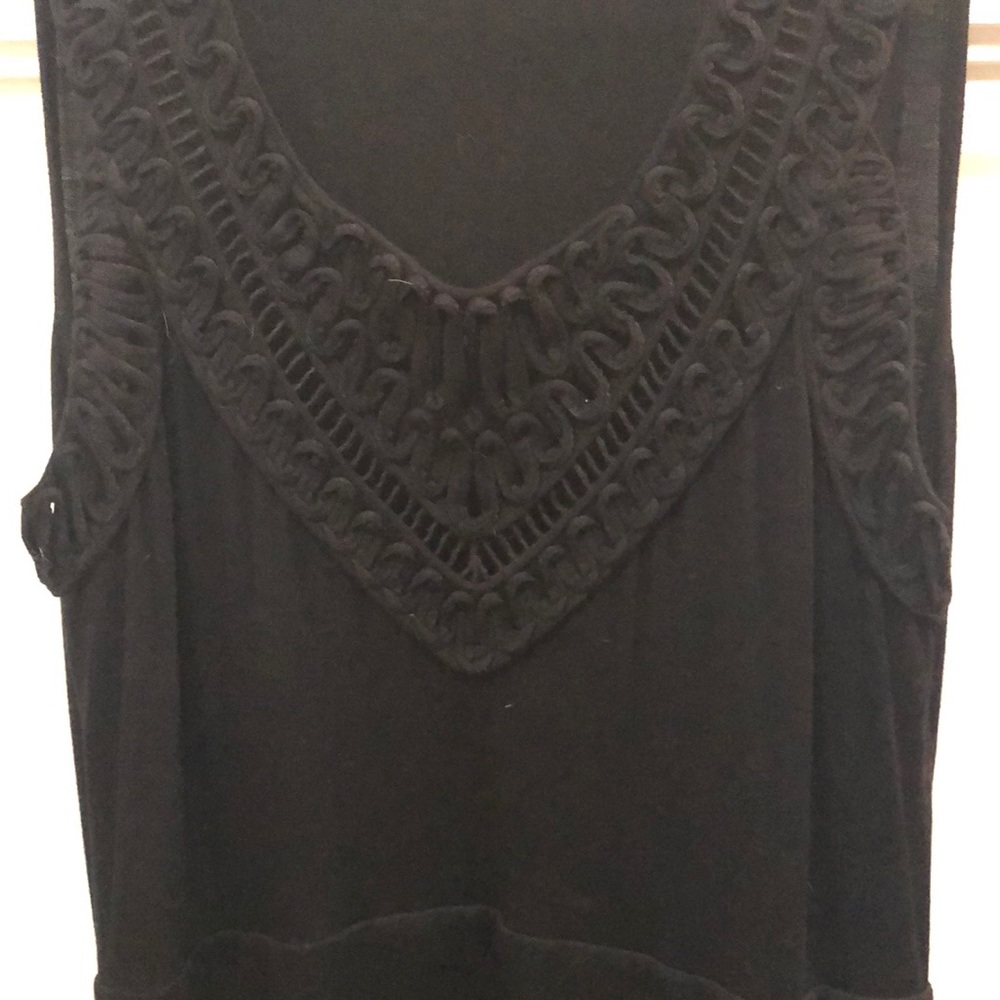 Black Maxi Dress (with neck detail)